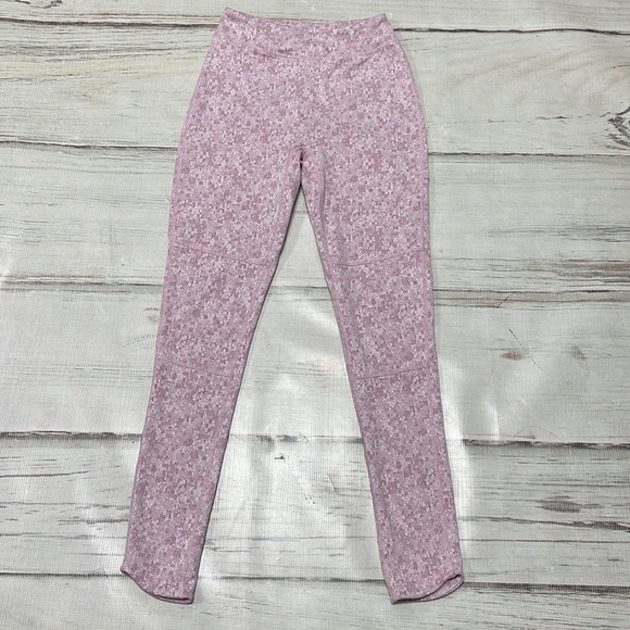 Gymshark Leggings Dry Wicking Moroccan Brick Textured Marled Small - Picture 2 of 11